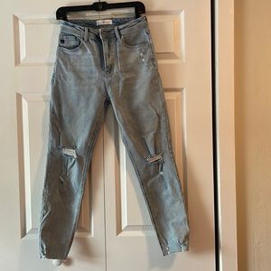 Dixie high rise tapered denim